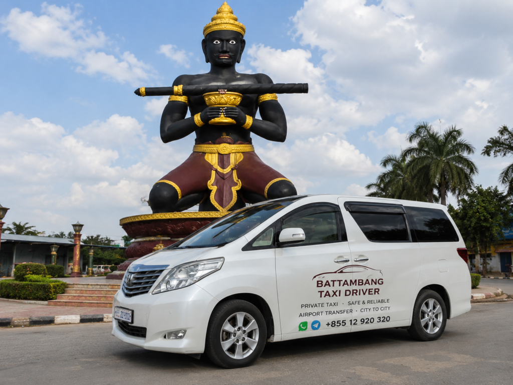 Techo Airport to Battambang